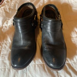 Frye mules size 6.5
